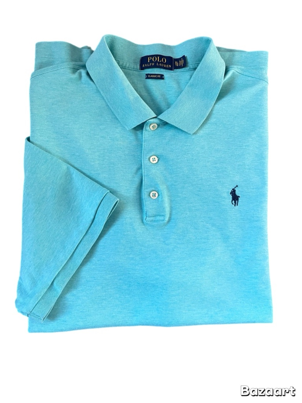 Polo by Ralph Lauren Turquoise Blue Men’s Polo Shirt